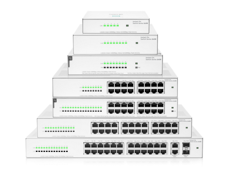 HPE Networking Instant On Switch 24p Gigabit 1430 | HPE Store