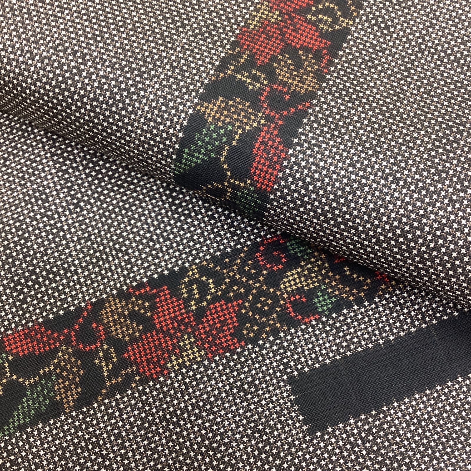 中古品 袷着物 本場奄美大島紬 泥染 証紙つき 正絹 R408 - メルカリ