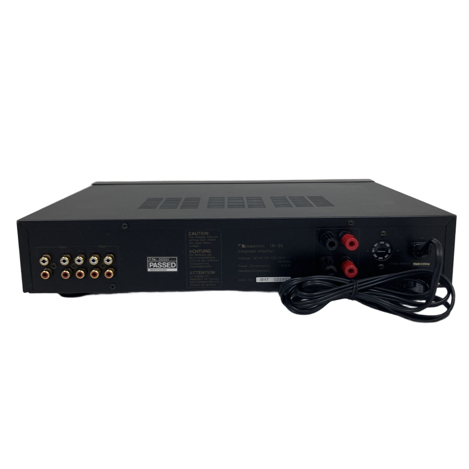 Nakamichi IA-3s プリメイン アンプ インテグレーテッドアンプ