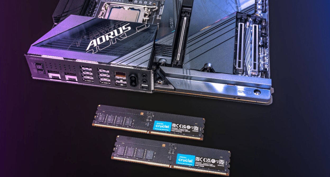 Crucial 64GB Kit (32GBx2) DDR5-4800 UDIMM | CT2K32G48C40U5