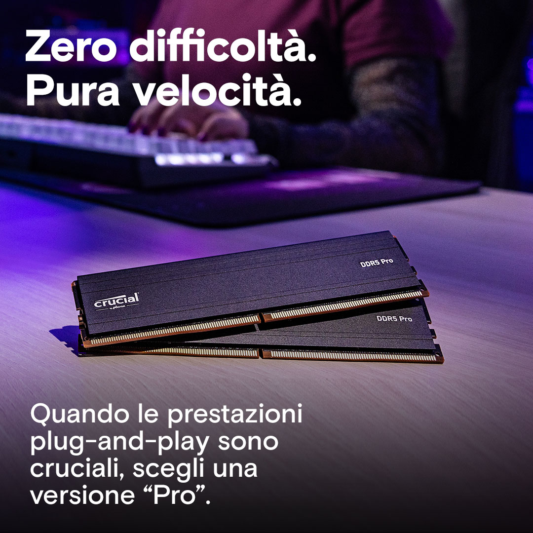 Crucial Pro 32GB Kit (16GBx2) DDR5-5600 UDIMM | CP2K16G56C46U5