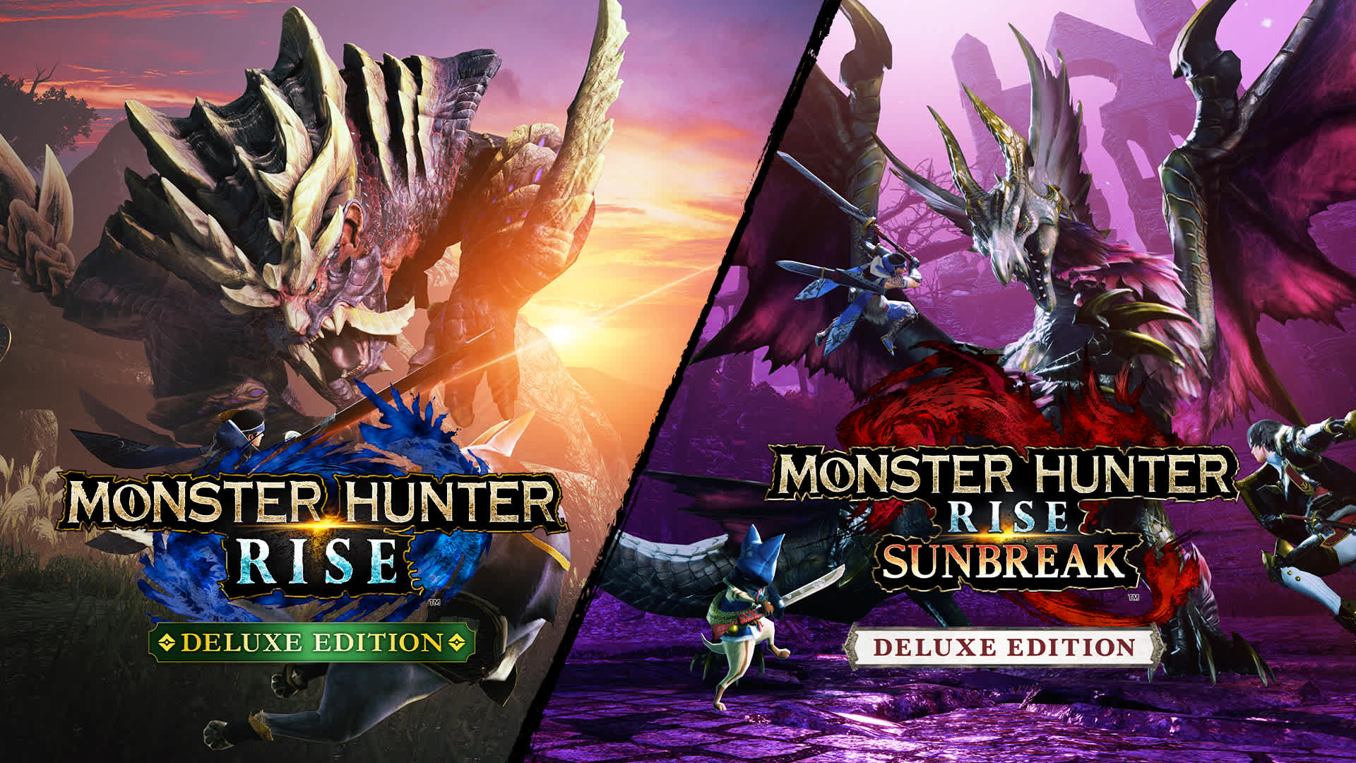 Monster Hunter Rise + Sunbreak Deluxe for Nintendo Switch