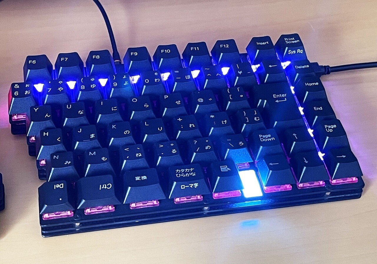 日本語配列 左右分離型自作キーボード JISplit89を使ってみた｜三雲岳斗