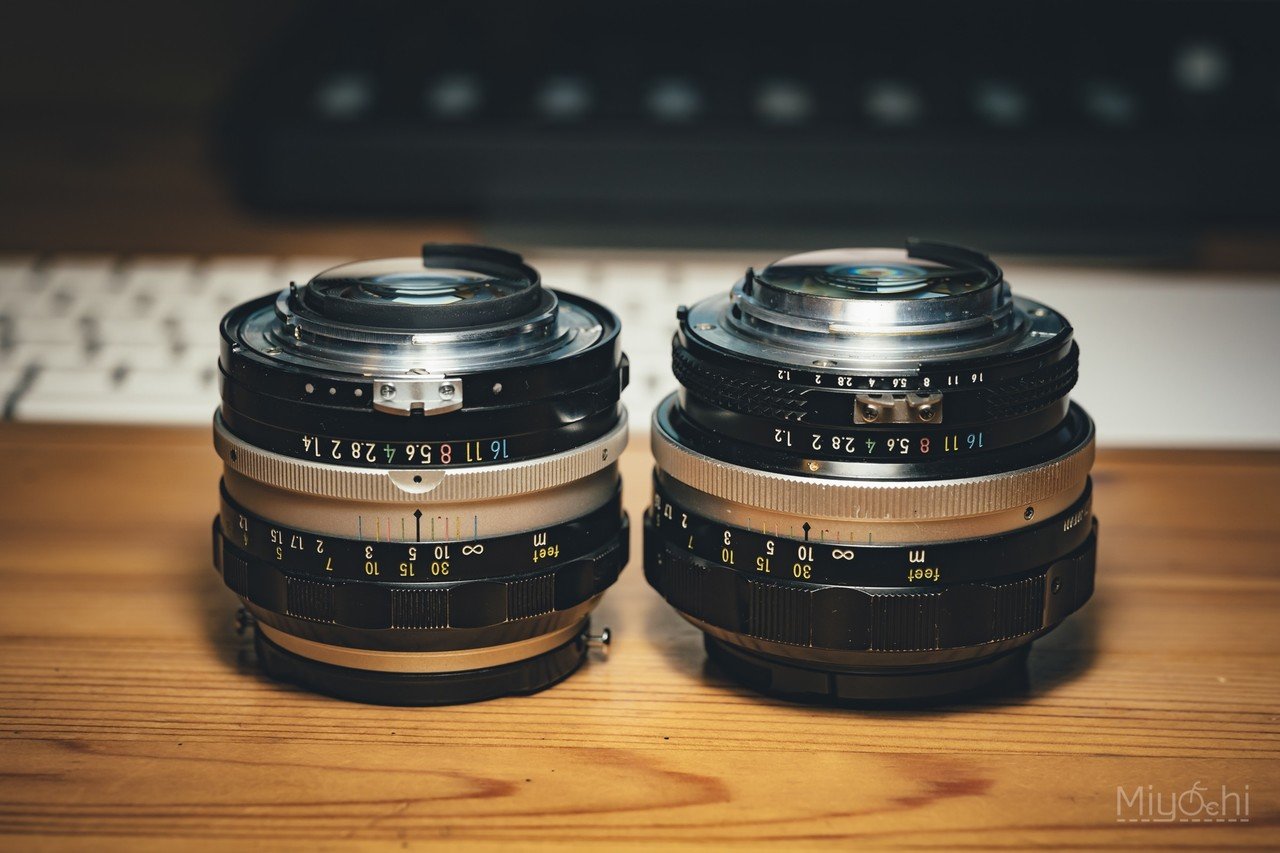 ニコンのレンズの歴史を軽く説明しながら非Aiレンズを改造してF