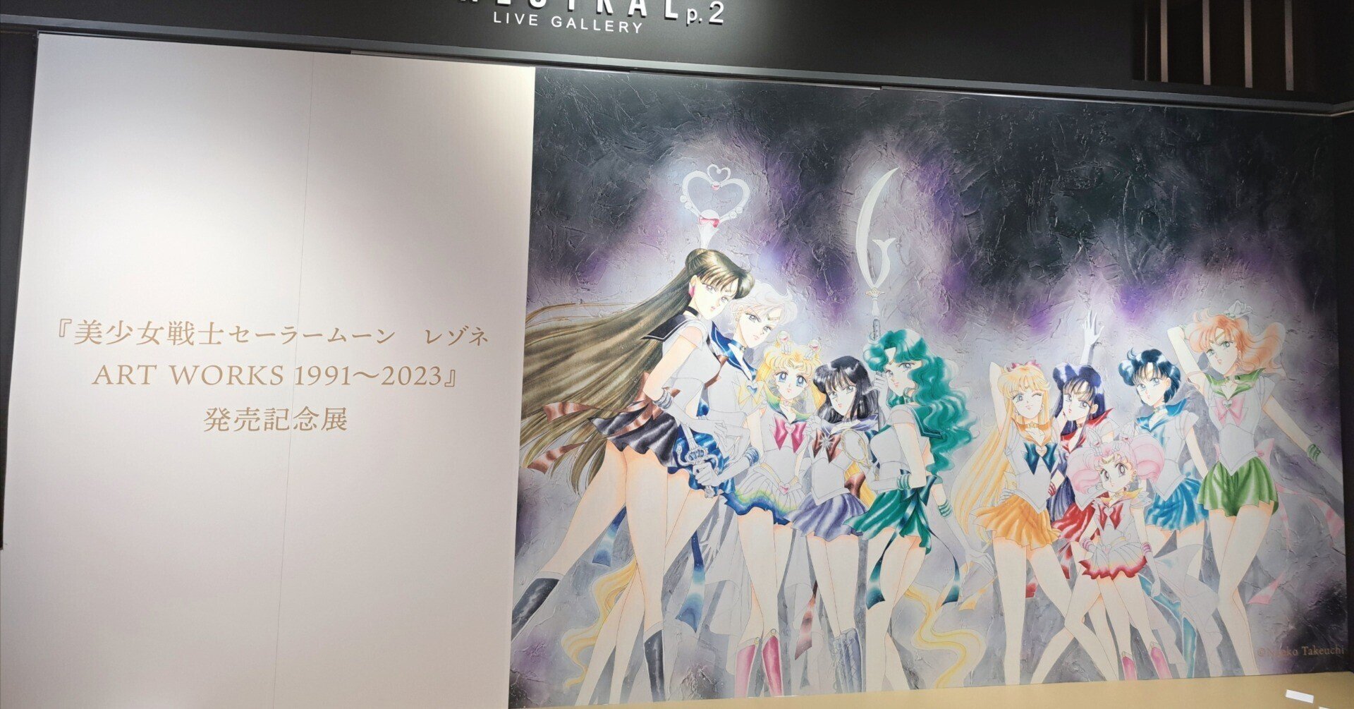 美少女戦士セーラームーン レゾネ ART WORKS 1991 ～2023』で表現され