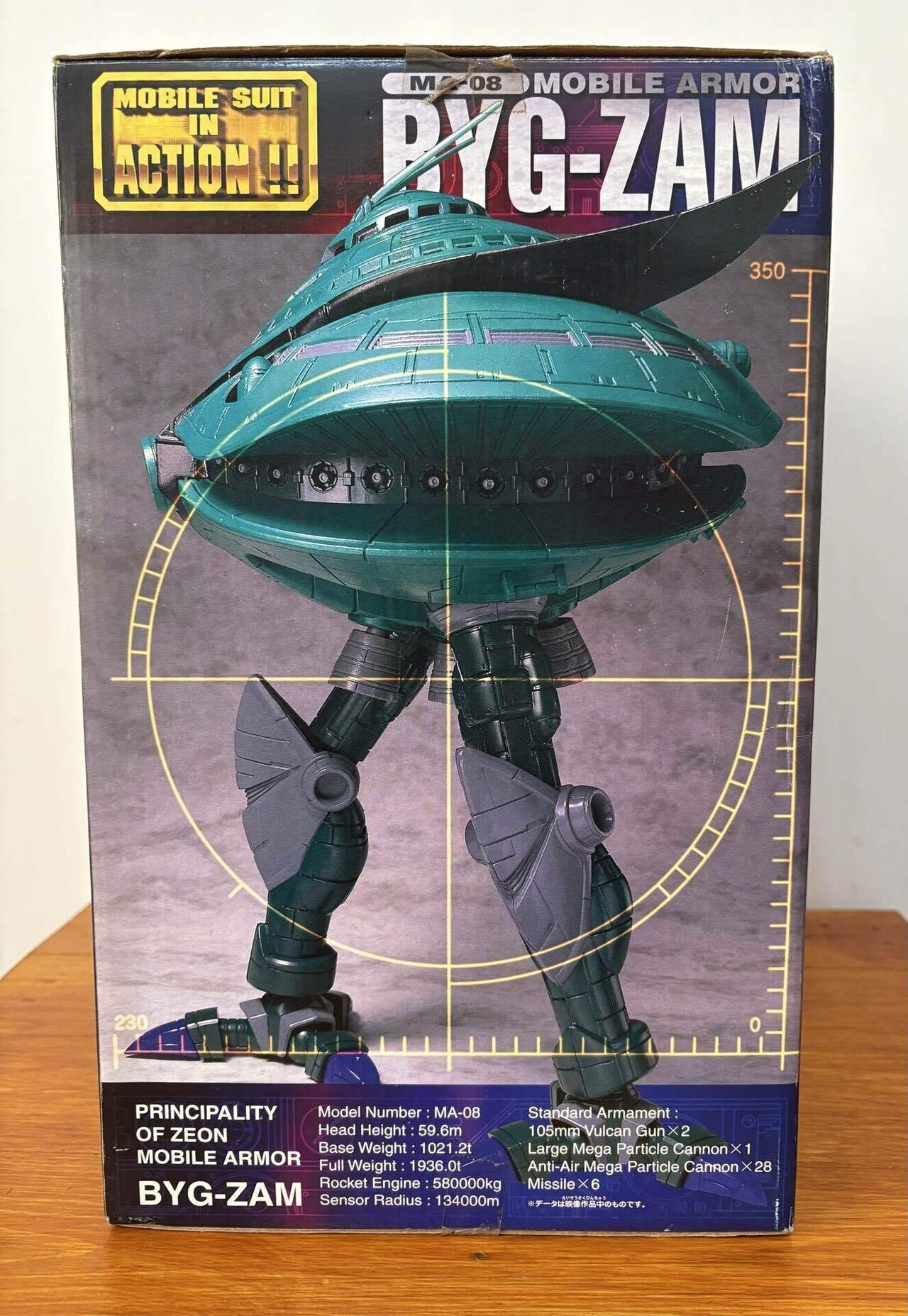 ビッグサイズ‼️ MIA ビグ・ザム レビュー｜自由なダム・ガン