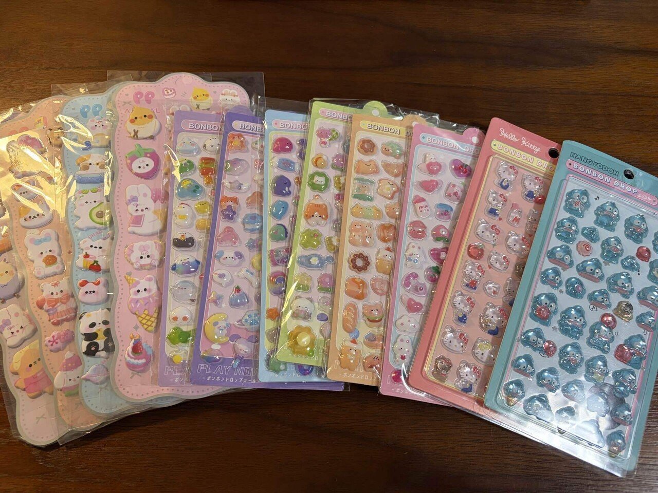 SHEINやAmazonで怪しげな中国製のボンボンドロップシールを買ってみた