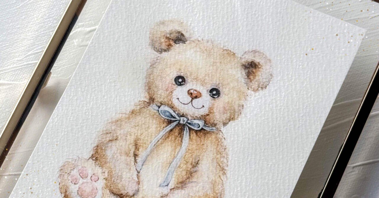 大人のテディベア｜AYANO @ 絵付師