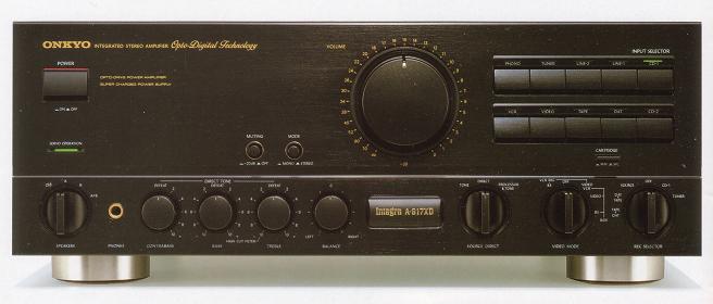 ONKYO Integra A-817XDの仕様 オンキヨー/オンキョー
