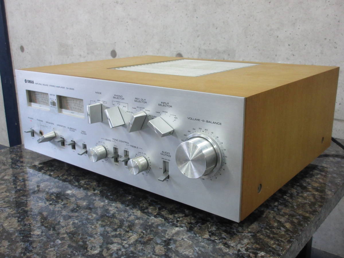 YAMAHA CA-2000 買取｜プリメインアンプ - リアルオーディオ