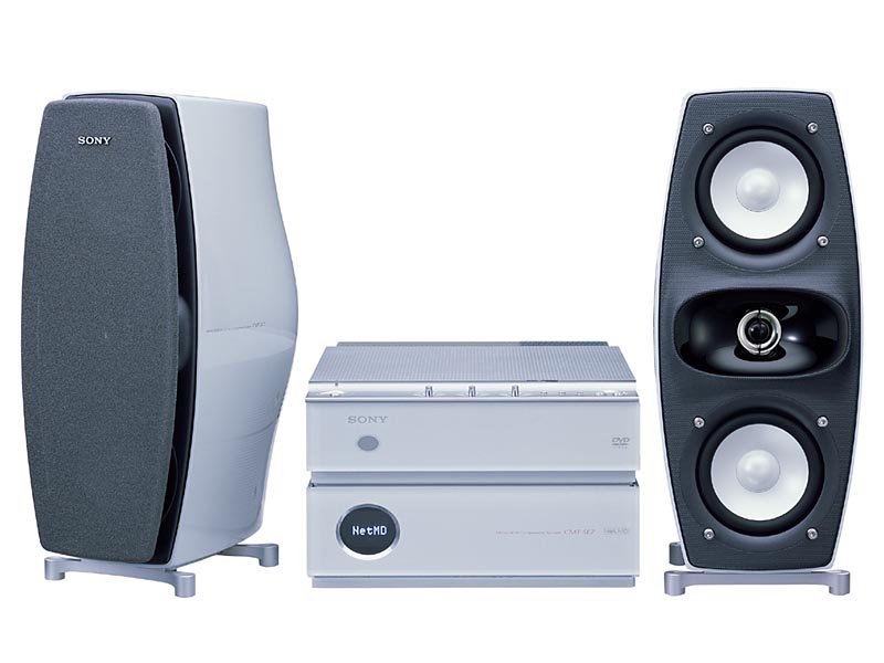 ソニー、SACD/Net MD対応5.1chシステムなど