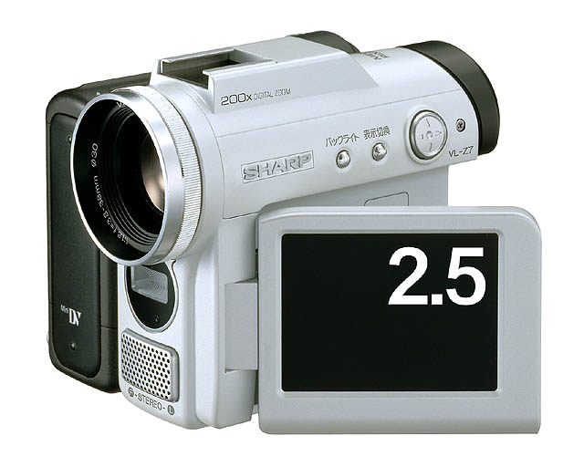 シャープ、カメラ部とデッキ部が回転する「Viewcam Z」2機種