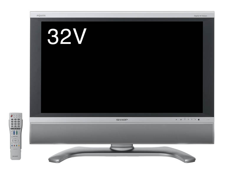 シャープ、デザインを一新した37/32型「AQUOS」