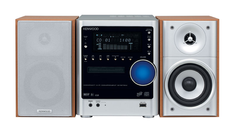ケンウッド、USBオーディオ機能搭載ミニコンポ