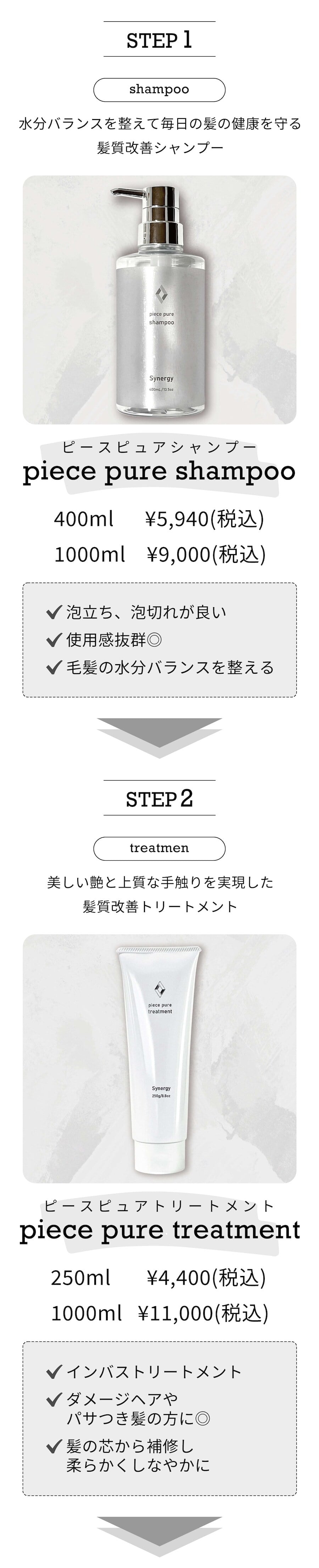 synergy(シナジー) ピースピュアスムースシャンプー 2000ml | REJUBELLa
