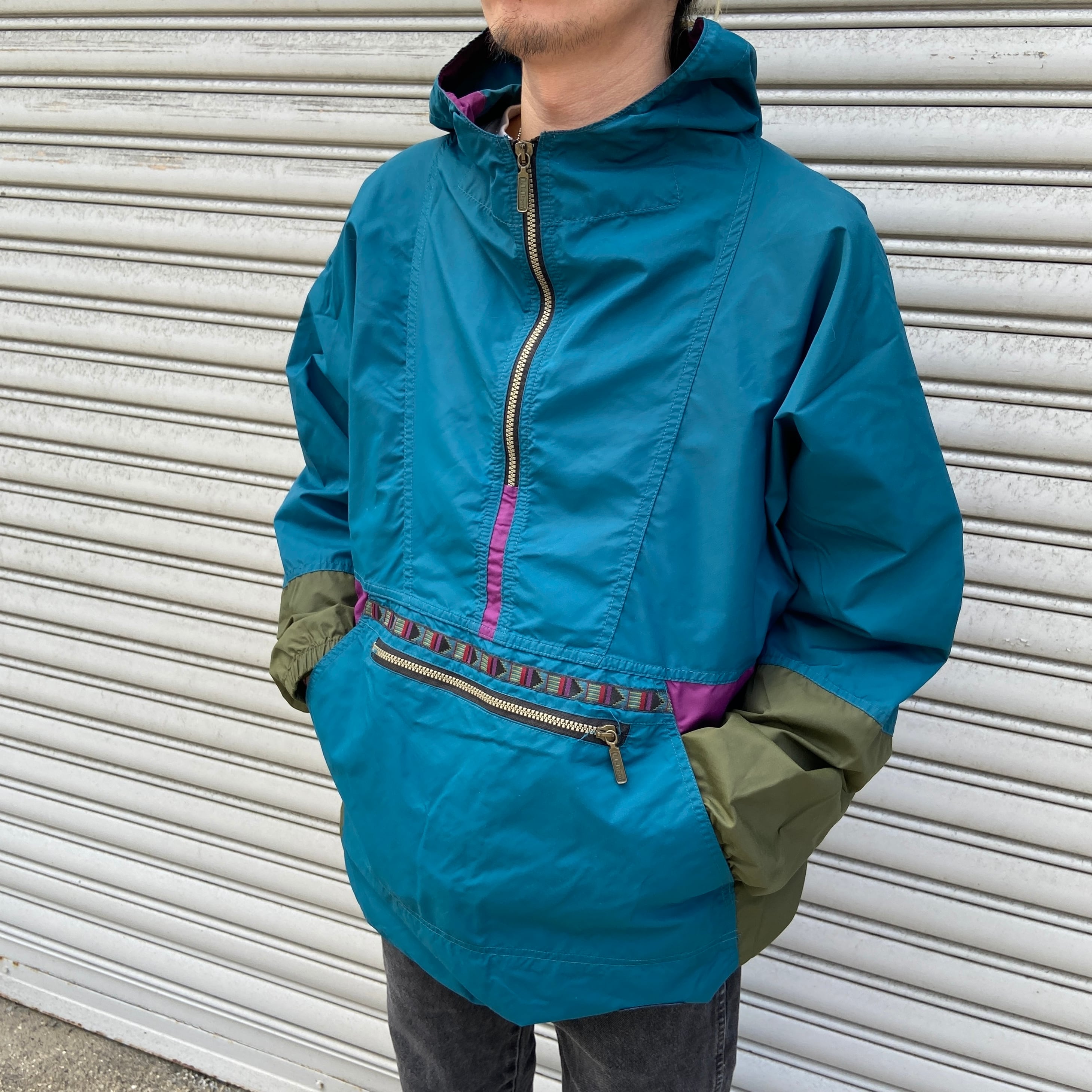 80s L.L.Bean アノラックパーカー チロリアン USA製 メンズL | 古着屋 Uan