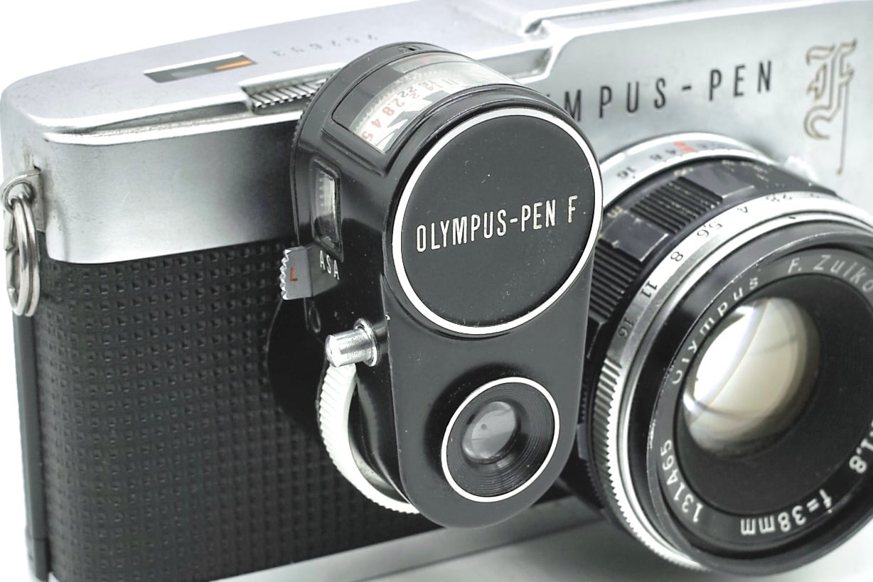 OLYMPUS PEN-F メーター | ヨアケマエカメラ フィルムカメラ修理・販売