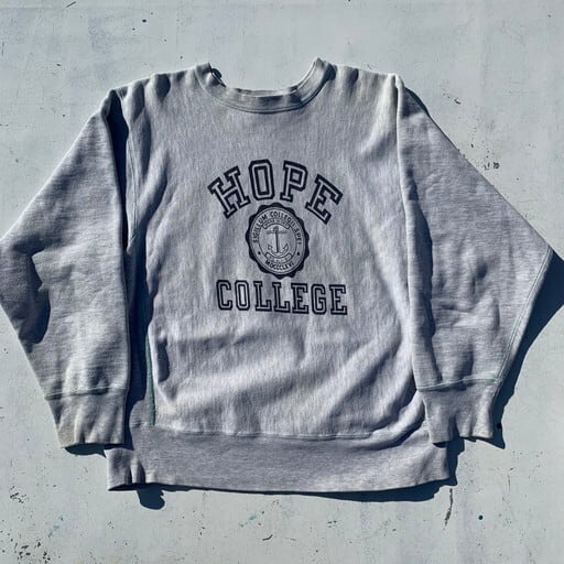 80's Champion チャンピオン リバースウィーブ RW 染み込みプリント