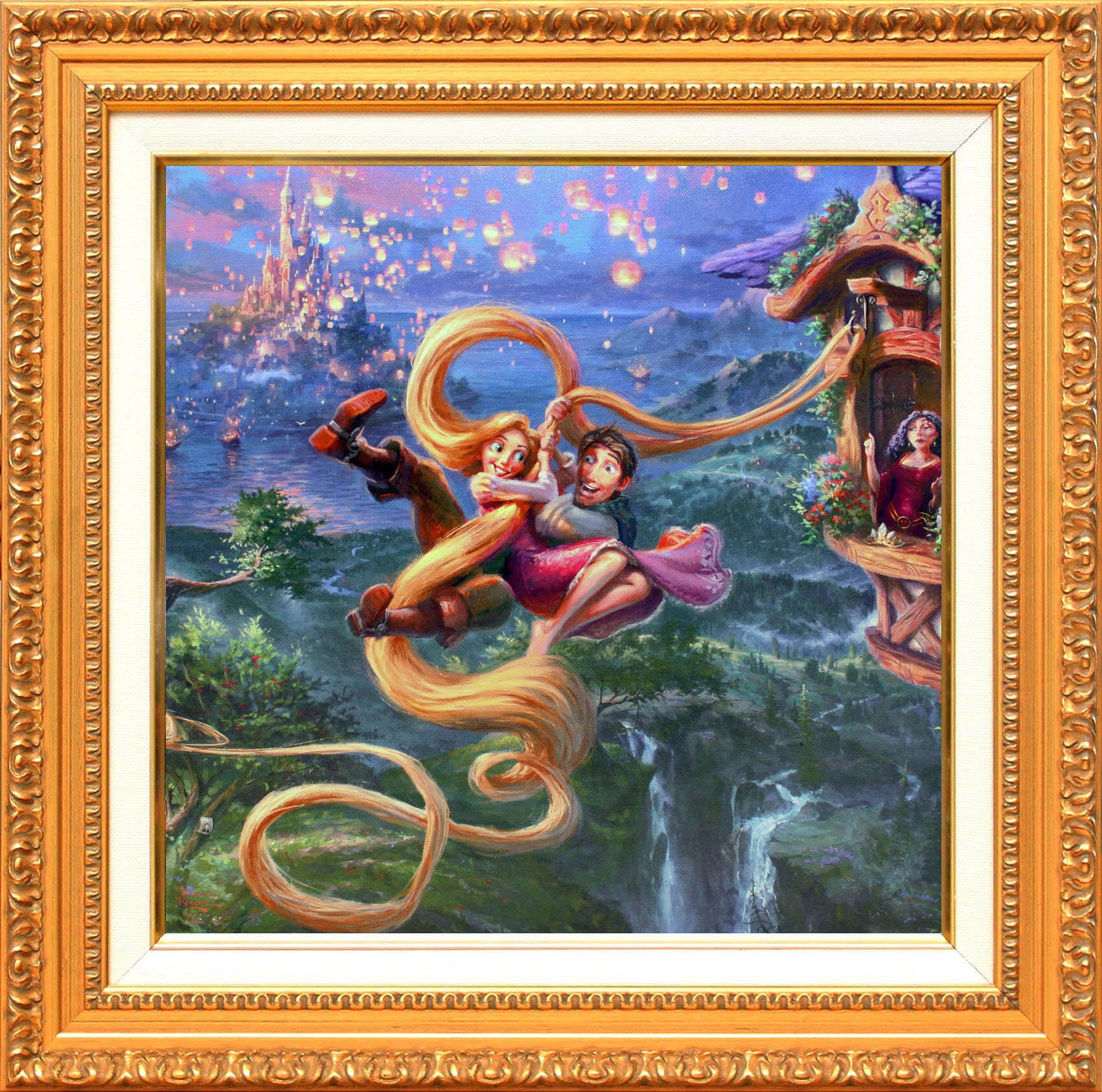 最終値下げ】塔の上のラプンツェル アールビバン絵画 最終値下げ】塔の