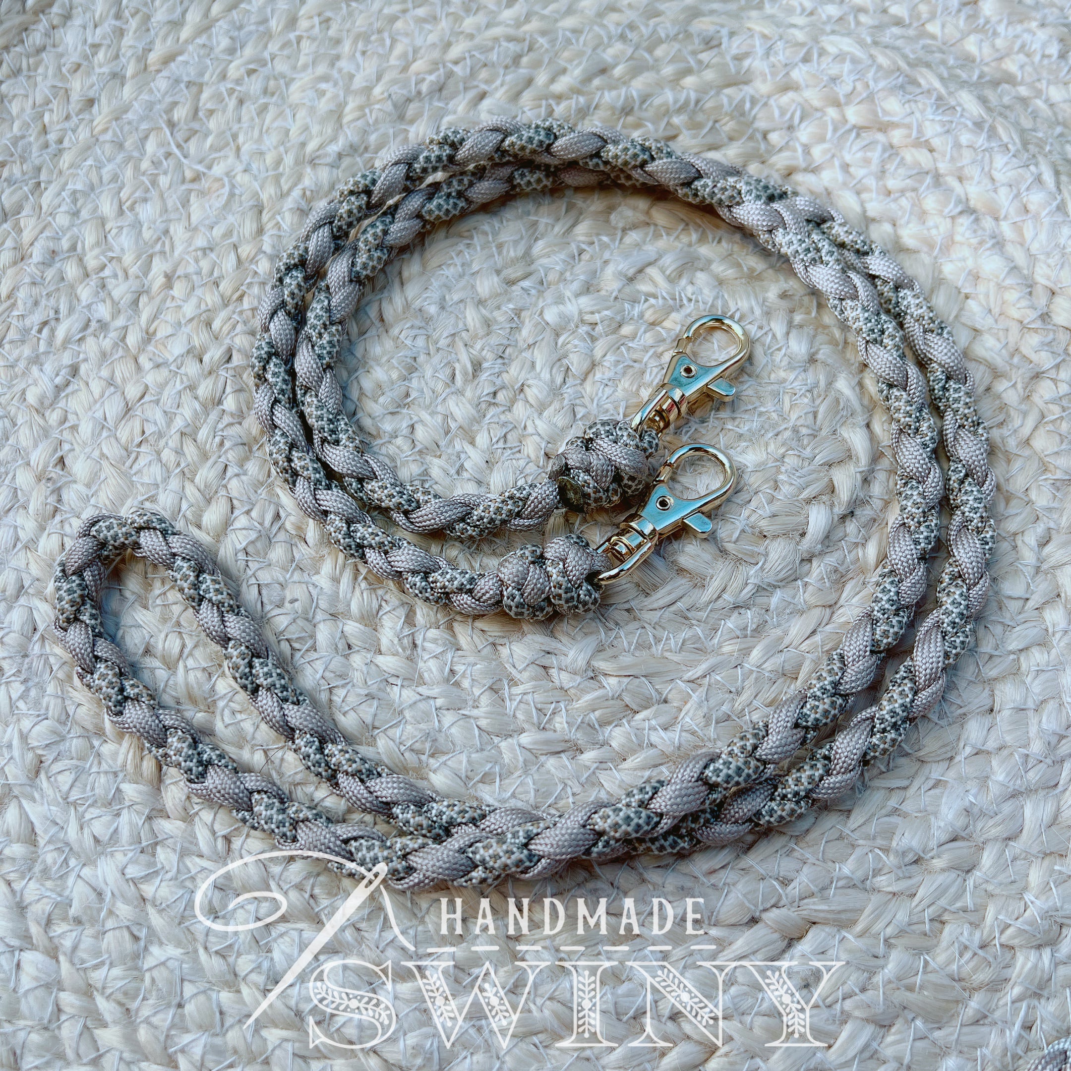 パラコード オーダーメイド ダブルフック スマホショルダーストラップ