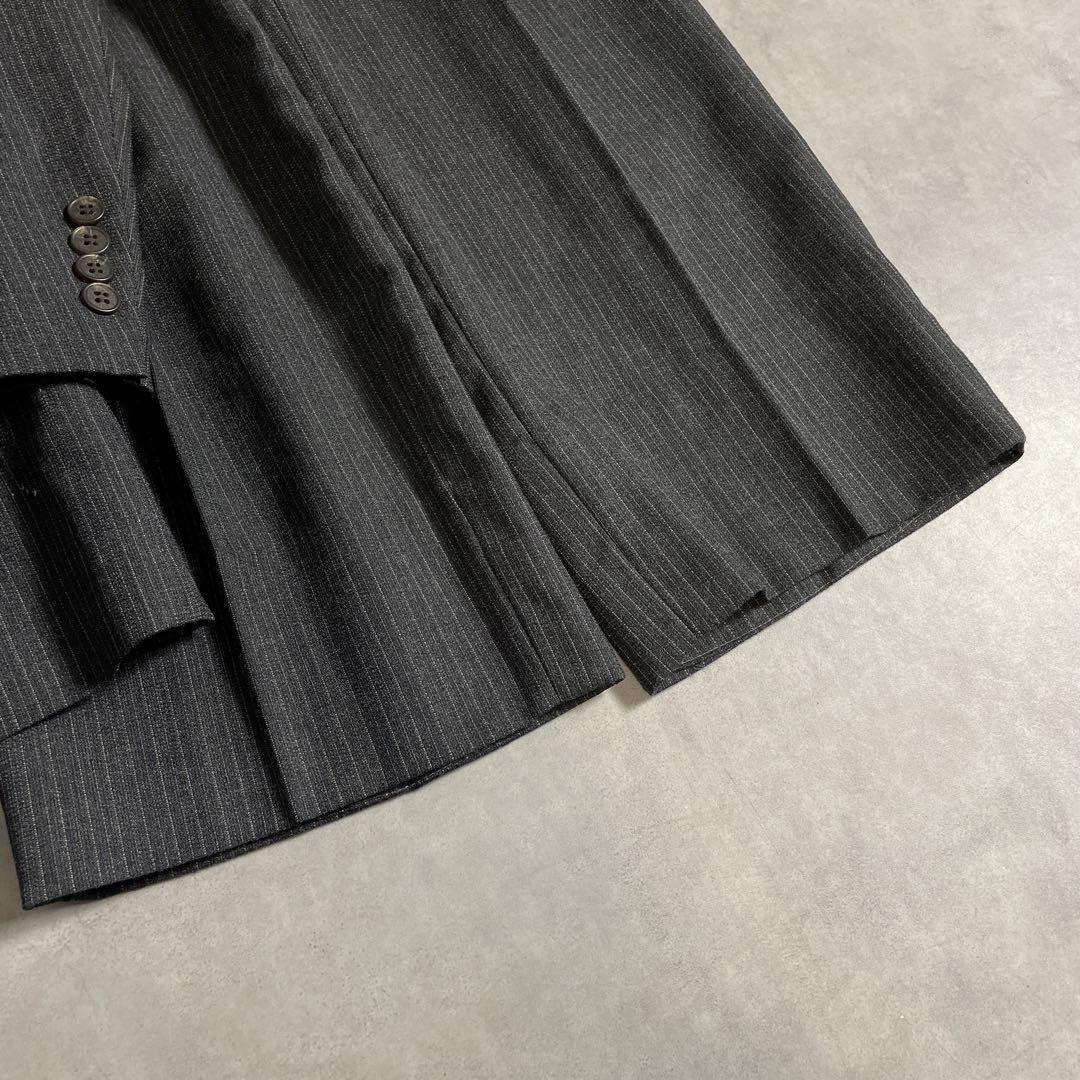 90s ヴィンテージ スーツ ダブル セットアップ成人式vol.127ストライプ