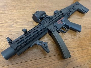 次世代MP5 SD6用 MLOKハンドガード TYPE-1 | A.T.R.D 【サバゲー用