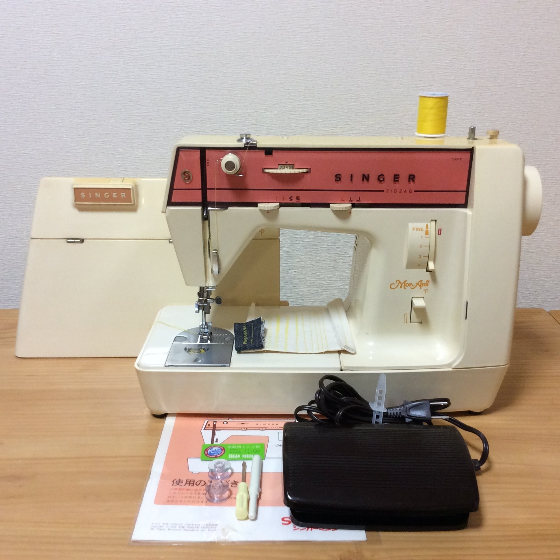 シンガー ミシン モナミ Mon Ami P ZIGZAG 387 中古 | sinra works