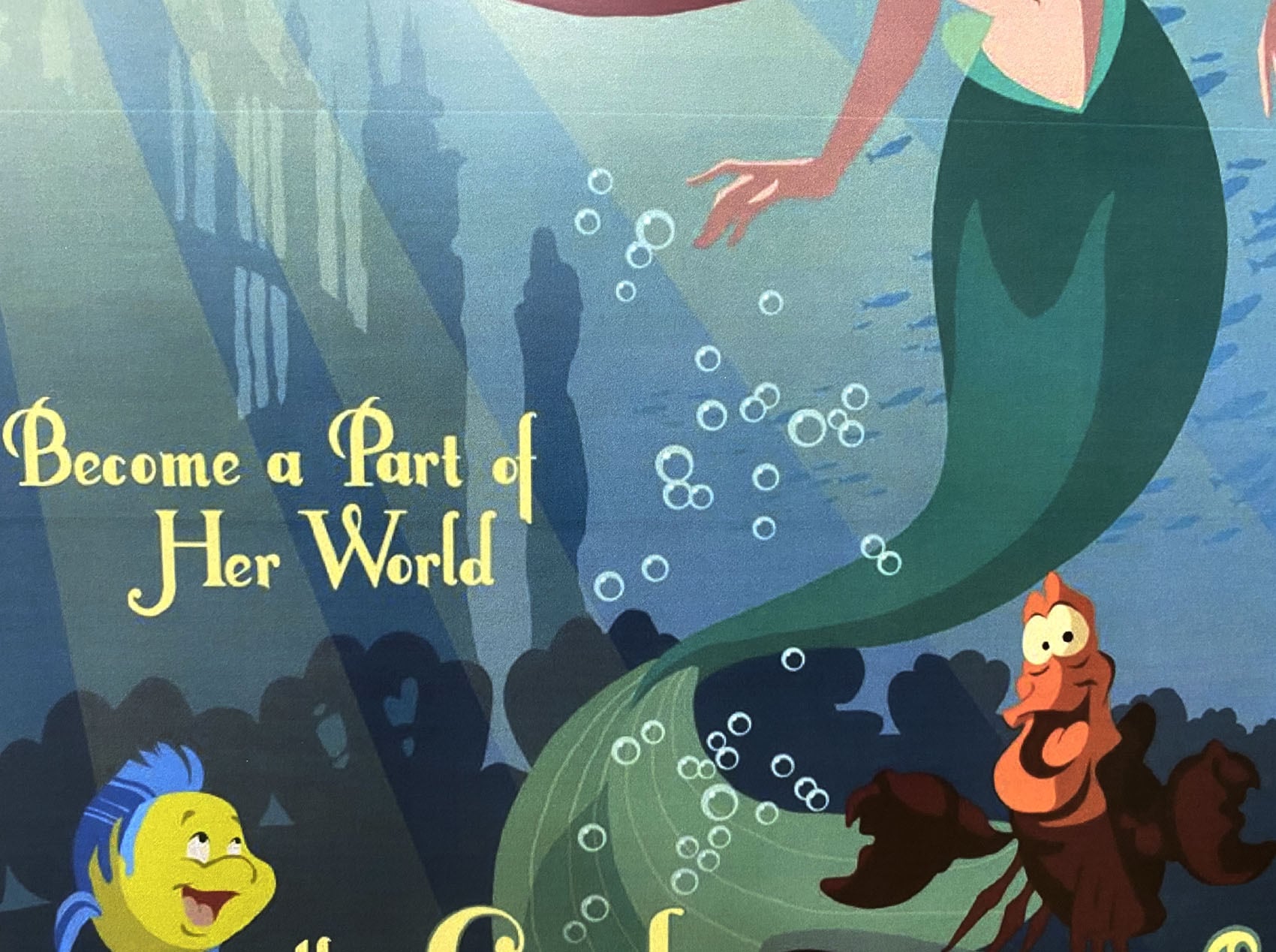 ディズニー テーマパーク「リトルマーメイド/アリエルのアンダーシー