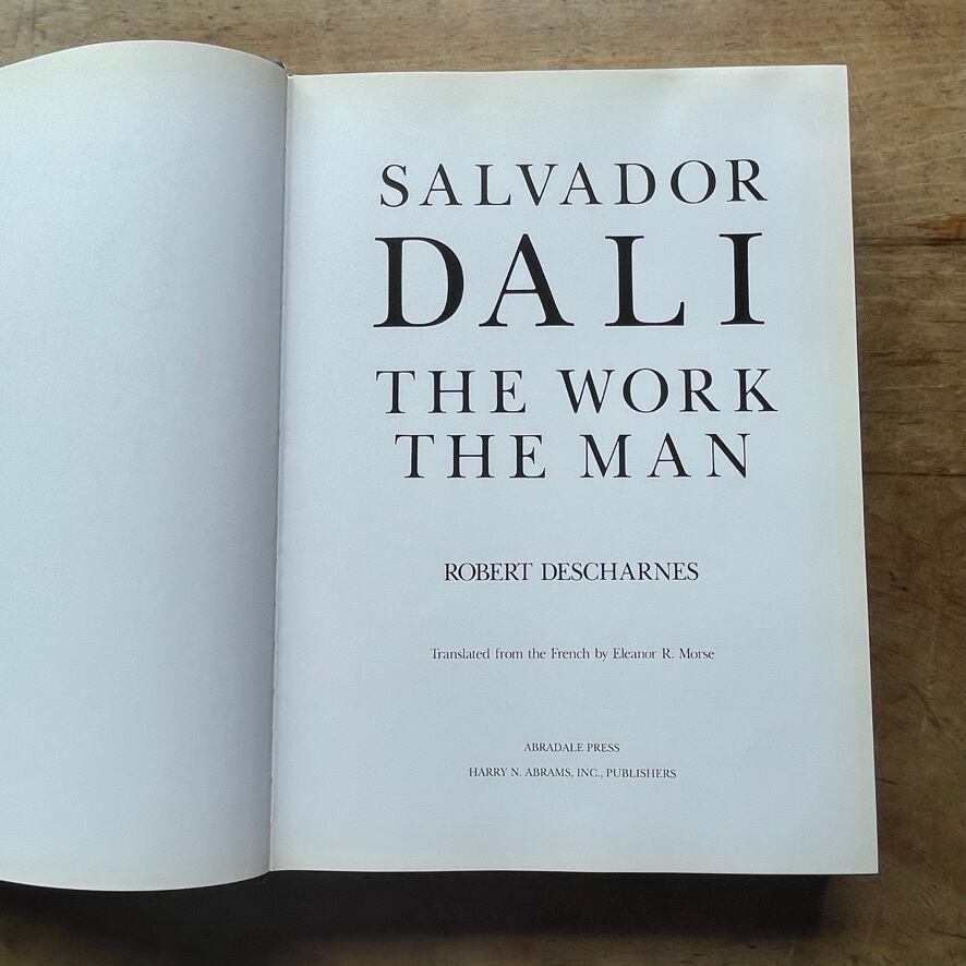 絶版洋古書】サルバドール・ダリ Dali: The Work the Man Harry N