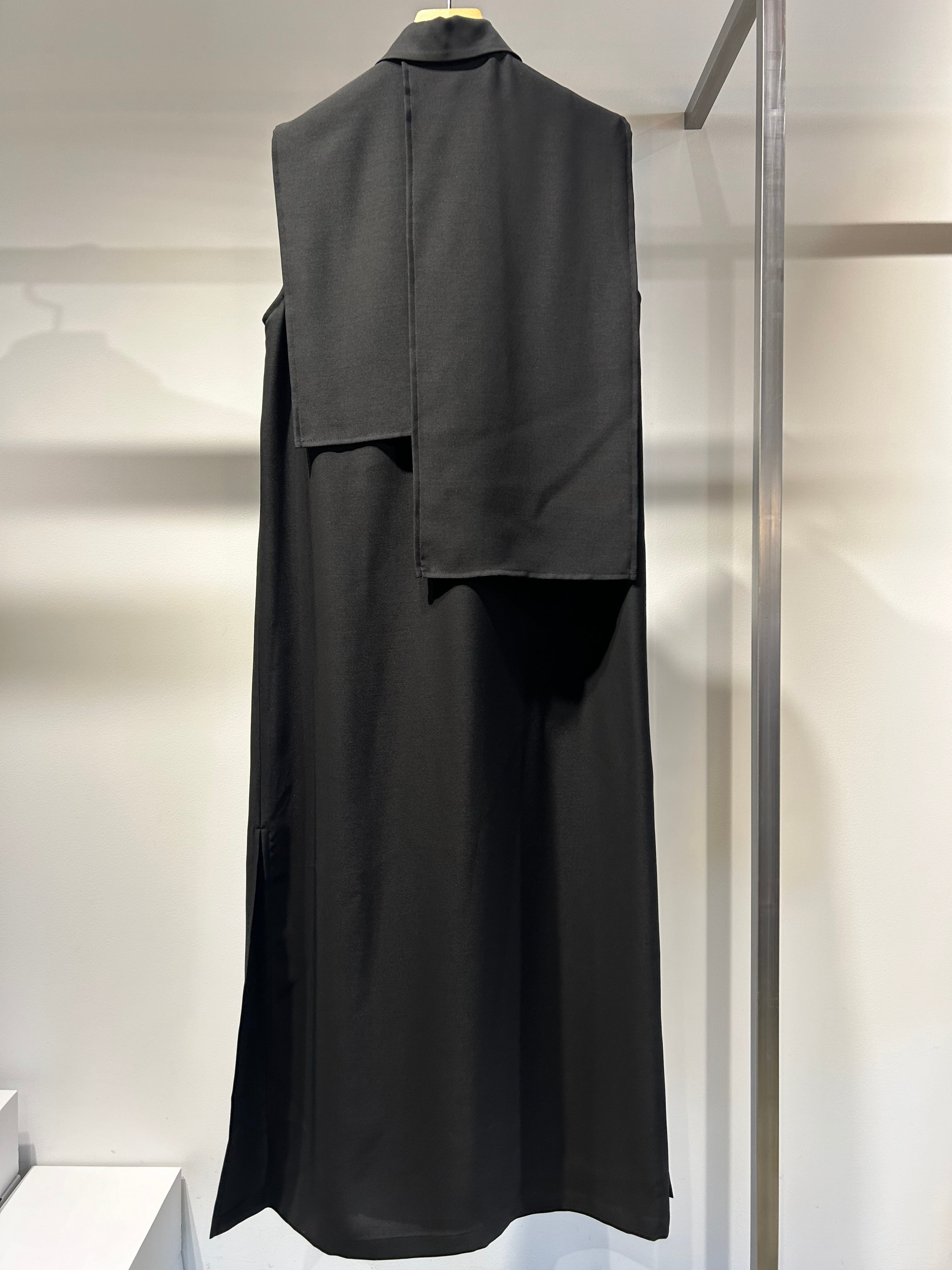 25SS】ENFOLD エンフォルド / NO-SLEEVES LONG SHIRT / シャツ