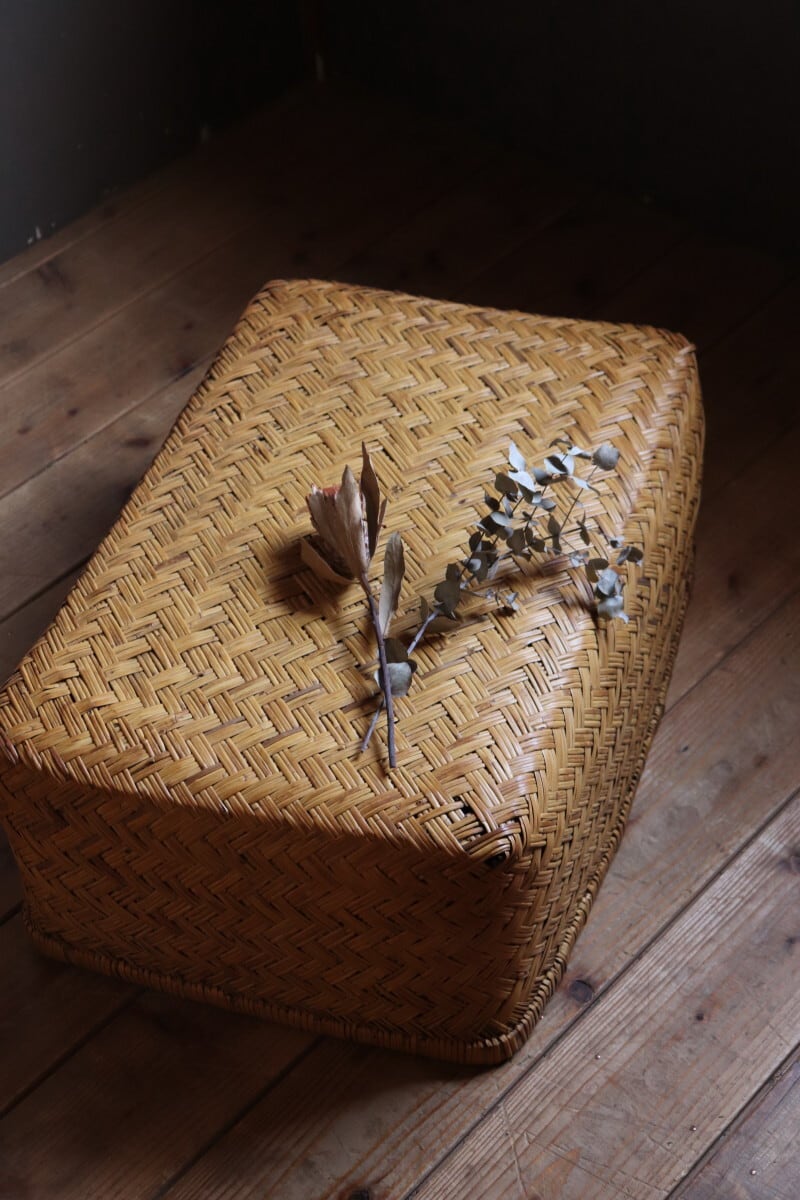 №044 大きな行李 収納 古道具 古雑貨 アンティーク 54125