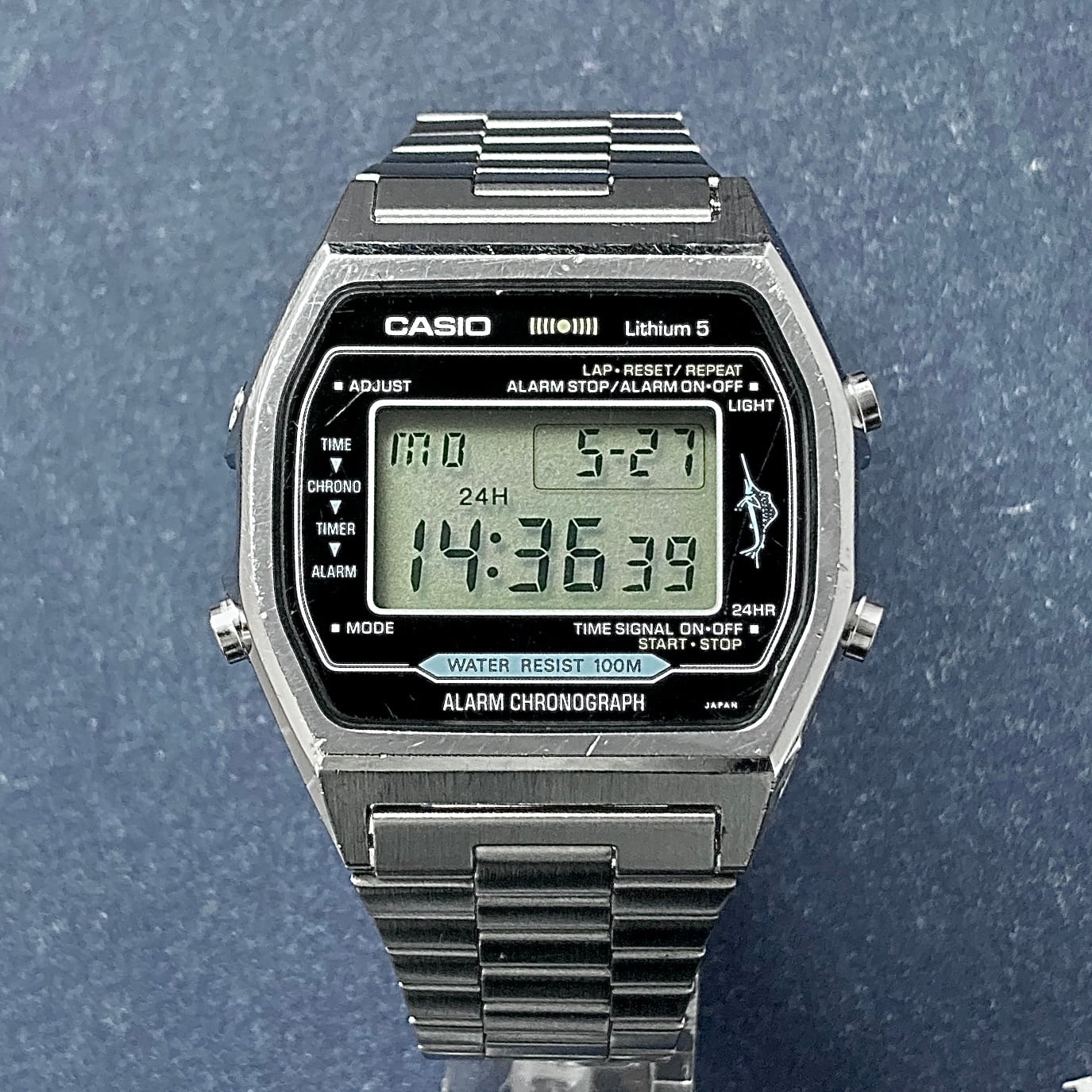 商品番号099 casio H101黒 marlin | ふるカシ時計