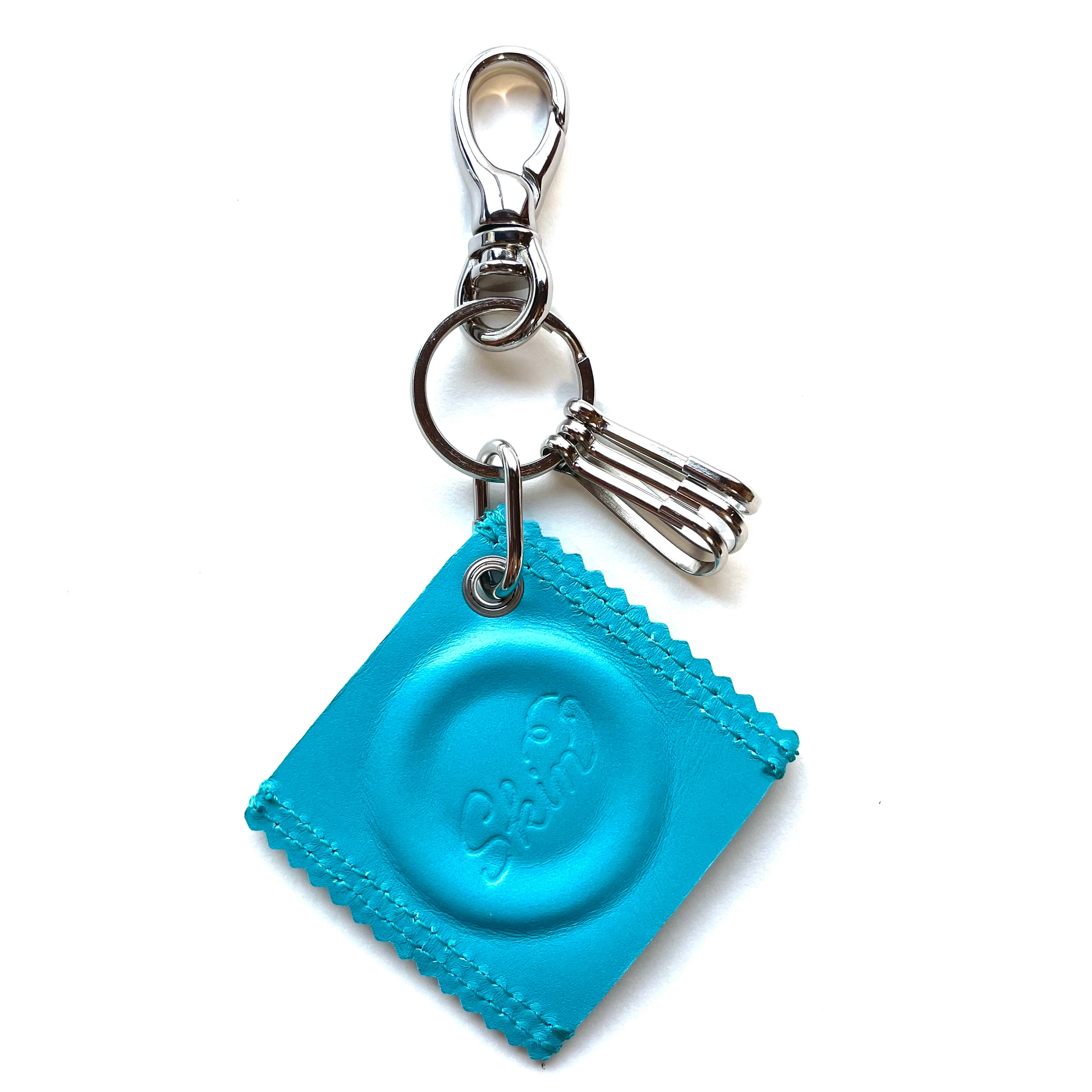 LEATHER CONDOM KEYRING | SKIN ONLINE STORE
