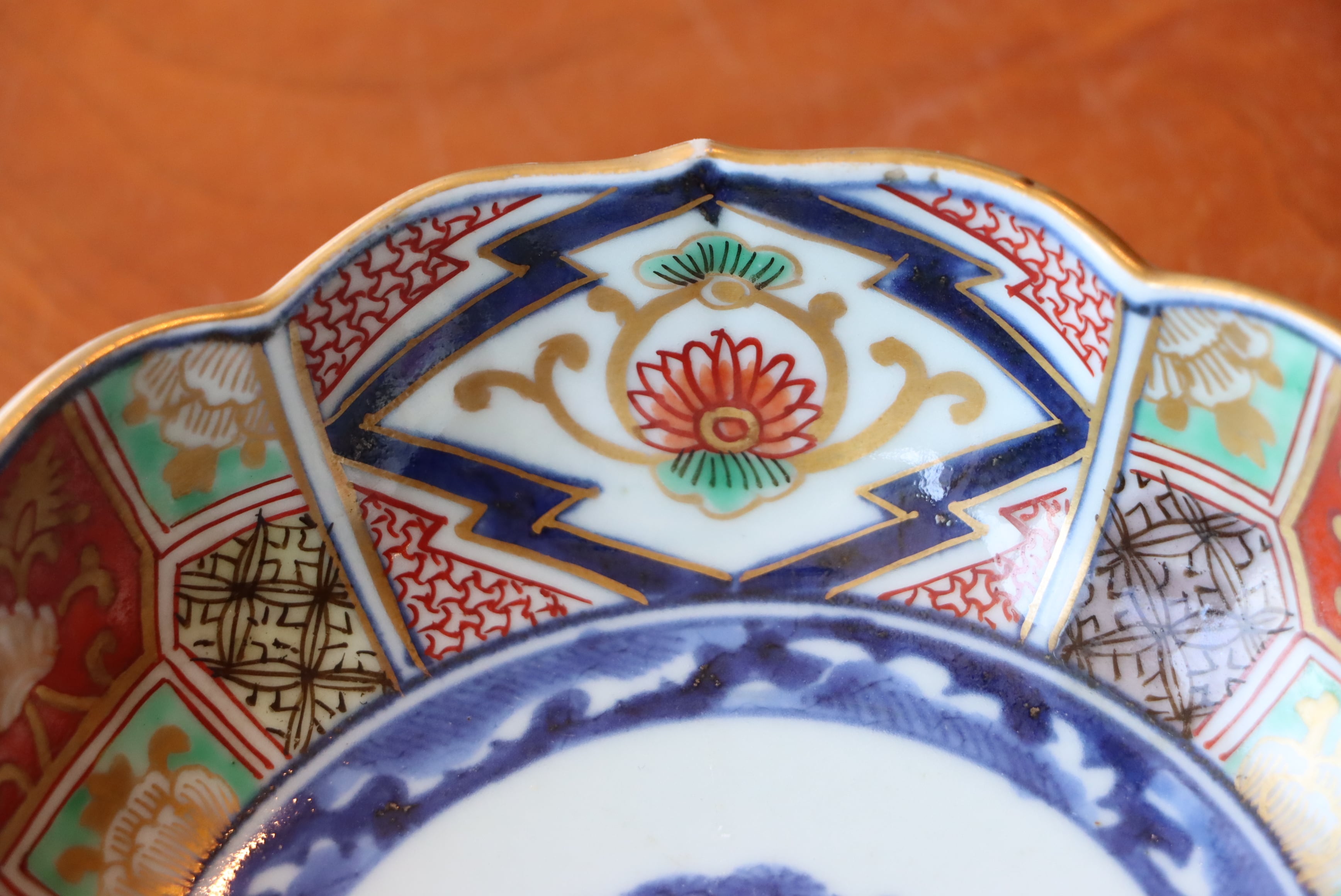 膾皿 古伊万里 色絵 花松竹梅文 | (有)新原美術