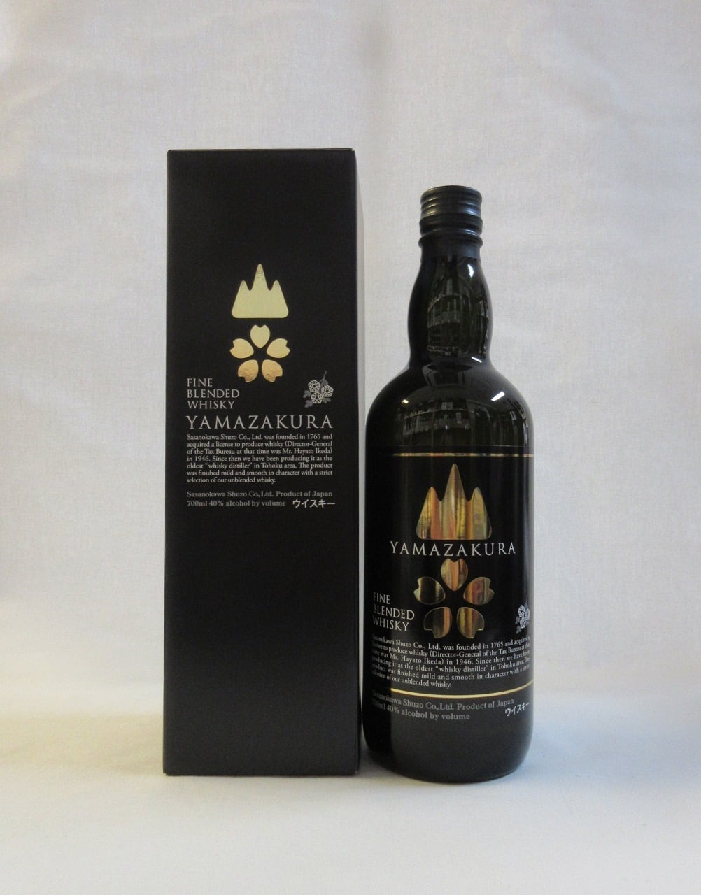 ブレンデッドウイスキー 山桜 黒ラベル 700ml | 後藤酒店