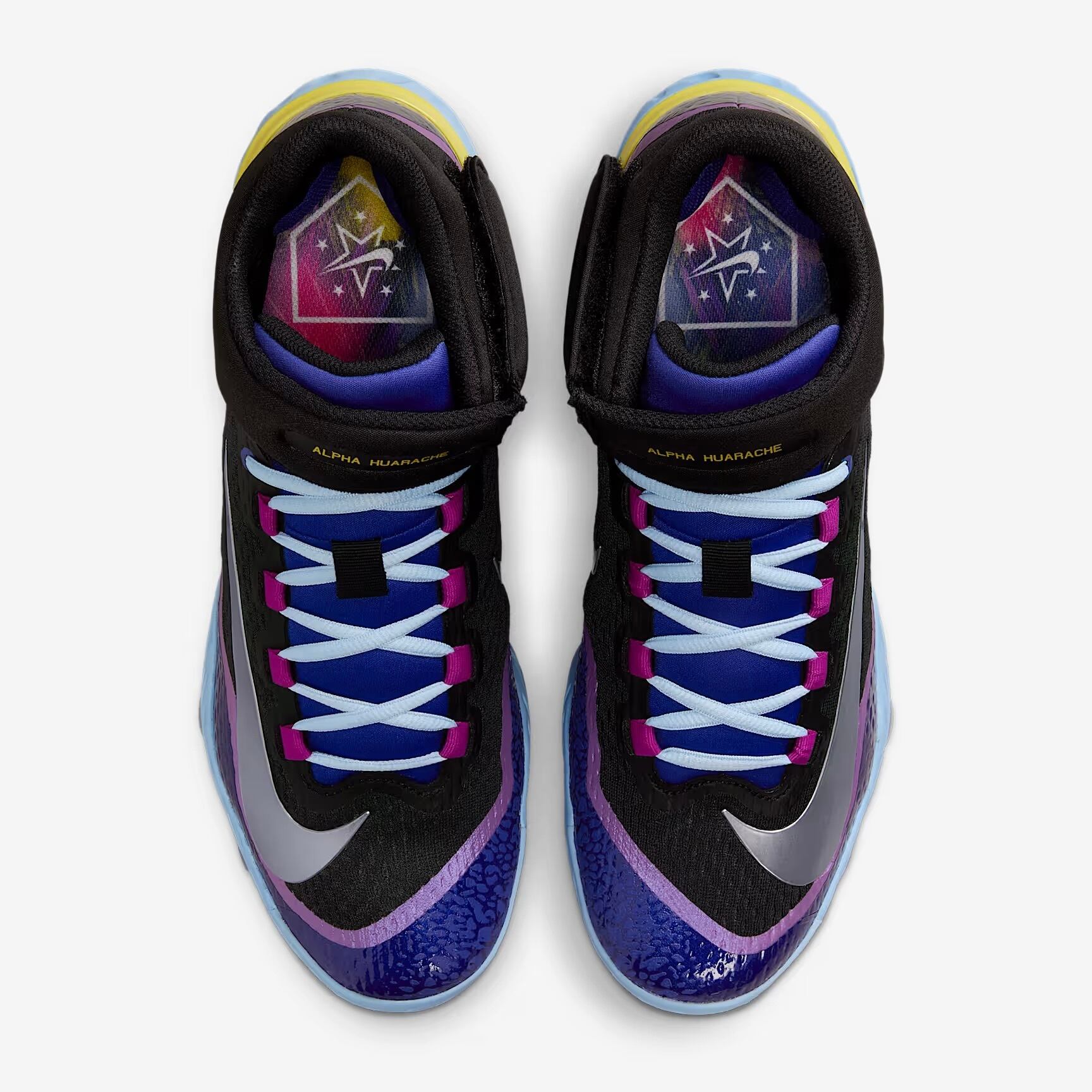 日本未発売】 Nike ナイキ Alpha Huarache Elite 4 Mid ハラチエリート