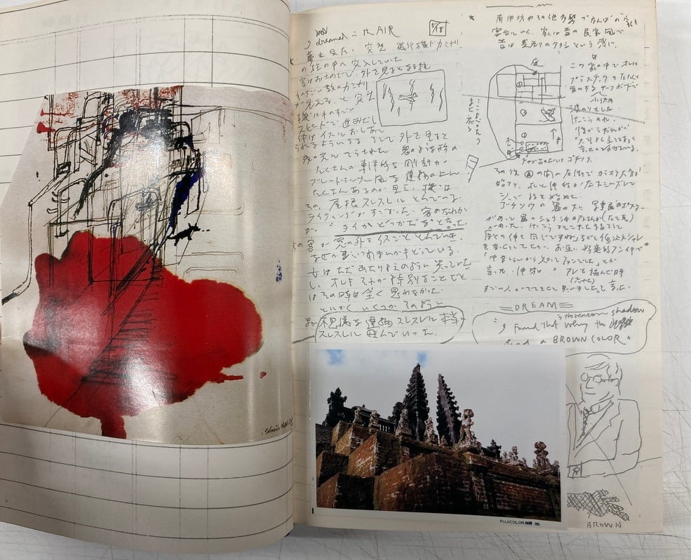 大竹伸朗 DREAMS 1988年 用美社 | トムズボックス