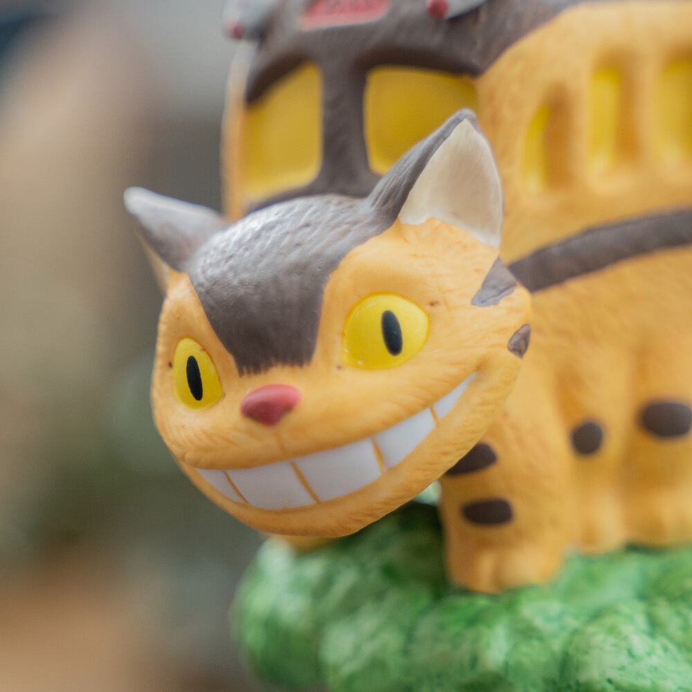となりのトトロ 磁器オルゴール ネコバス木の上（3554） | すすのこ