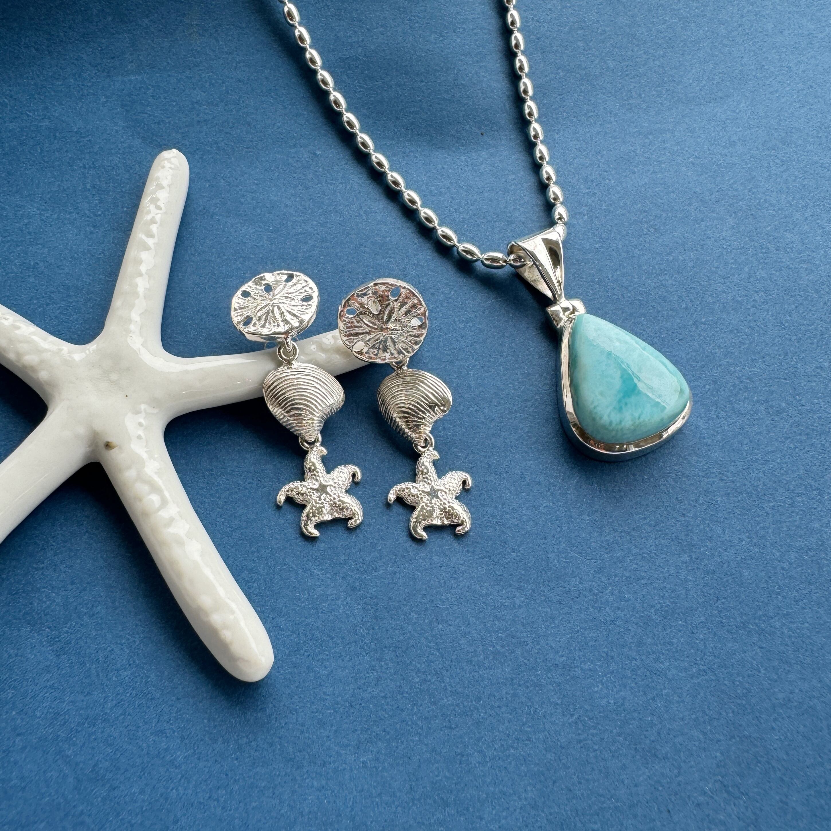 一点物 ラリマー 三角形 ペンダント | 【公式通販】鎌倉のシルバー