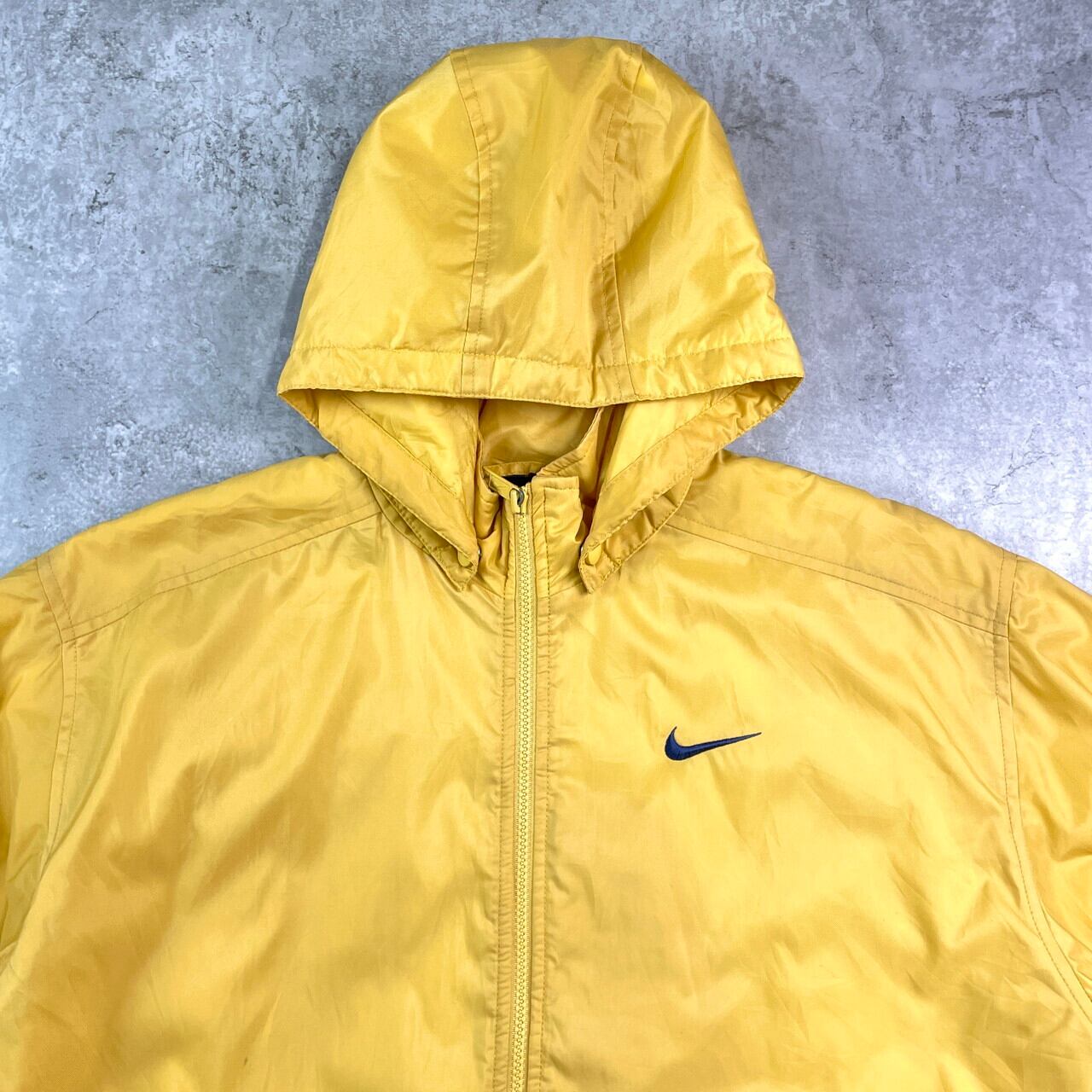 90年代 NIKE ナイキ スウォッシュロゴ刺繍 ナイロンジャケット メンズ