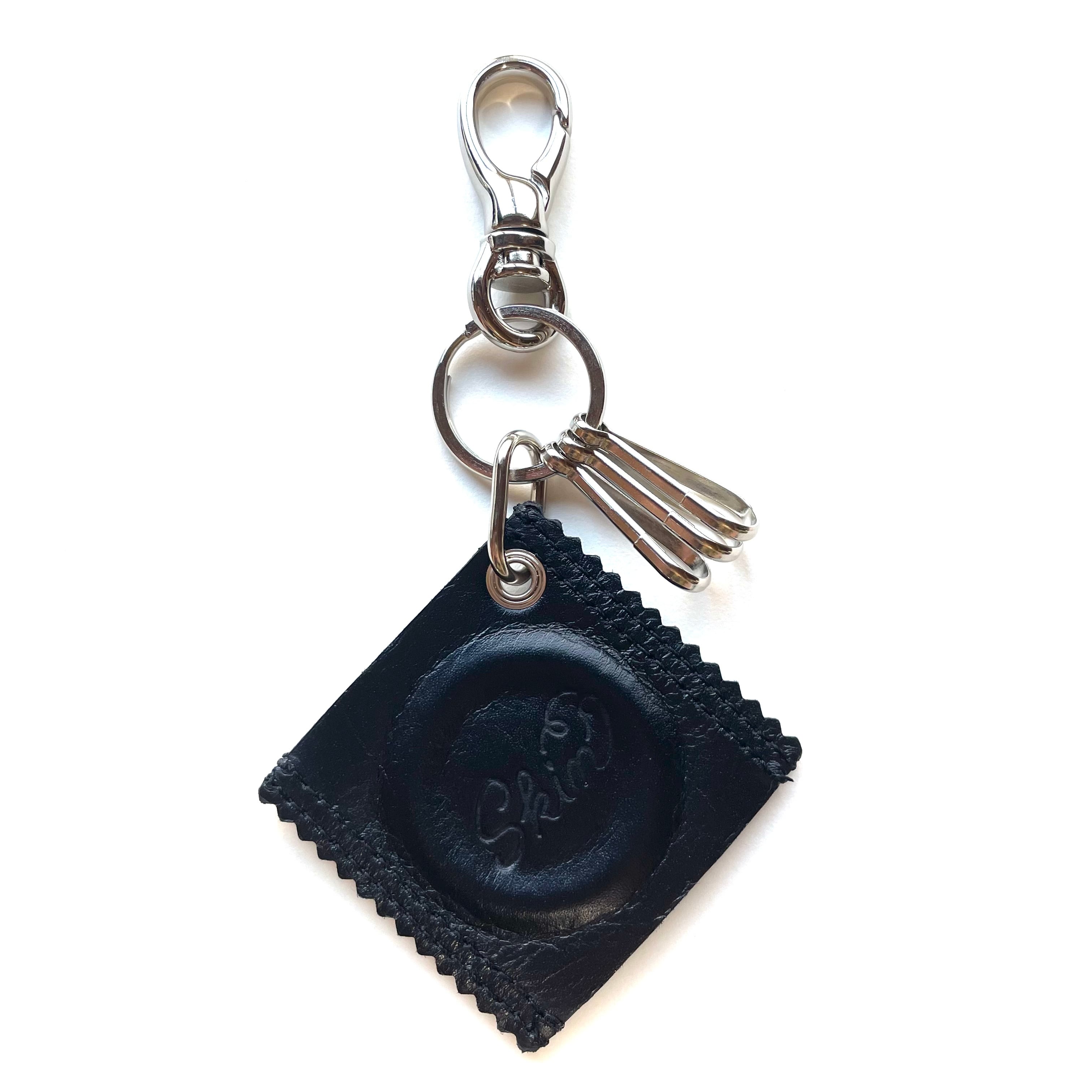 LEATHER CONDOM KEYRING | SKIN ONLINE STORE