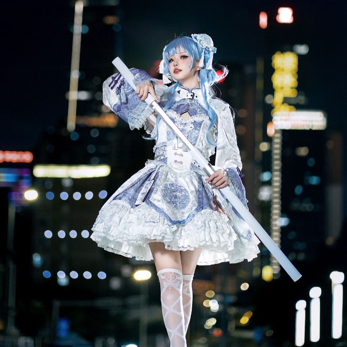 チャイナドラゴンフリルセットアップ | Maiden's Rêve