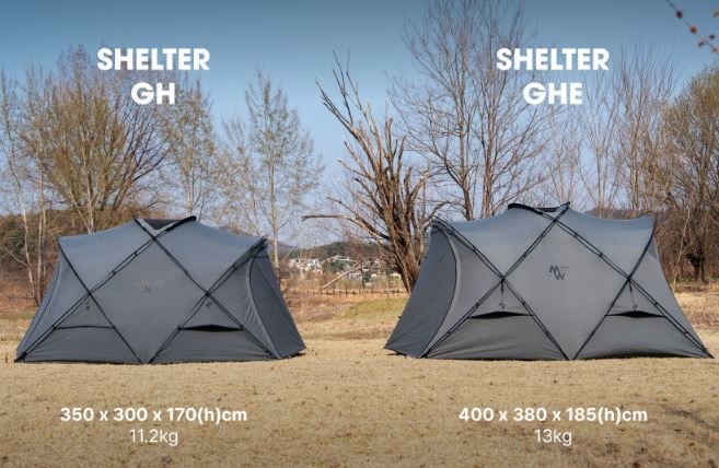 NEW！オリーブドロップカラー】SHELTER GHE シェルターGHE（MINIMAL