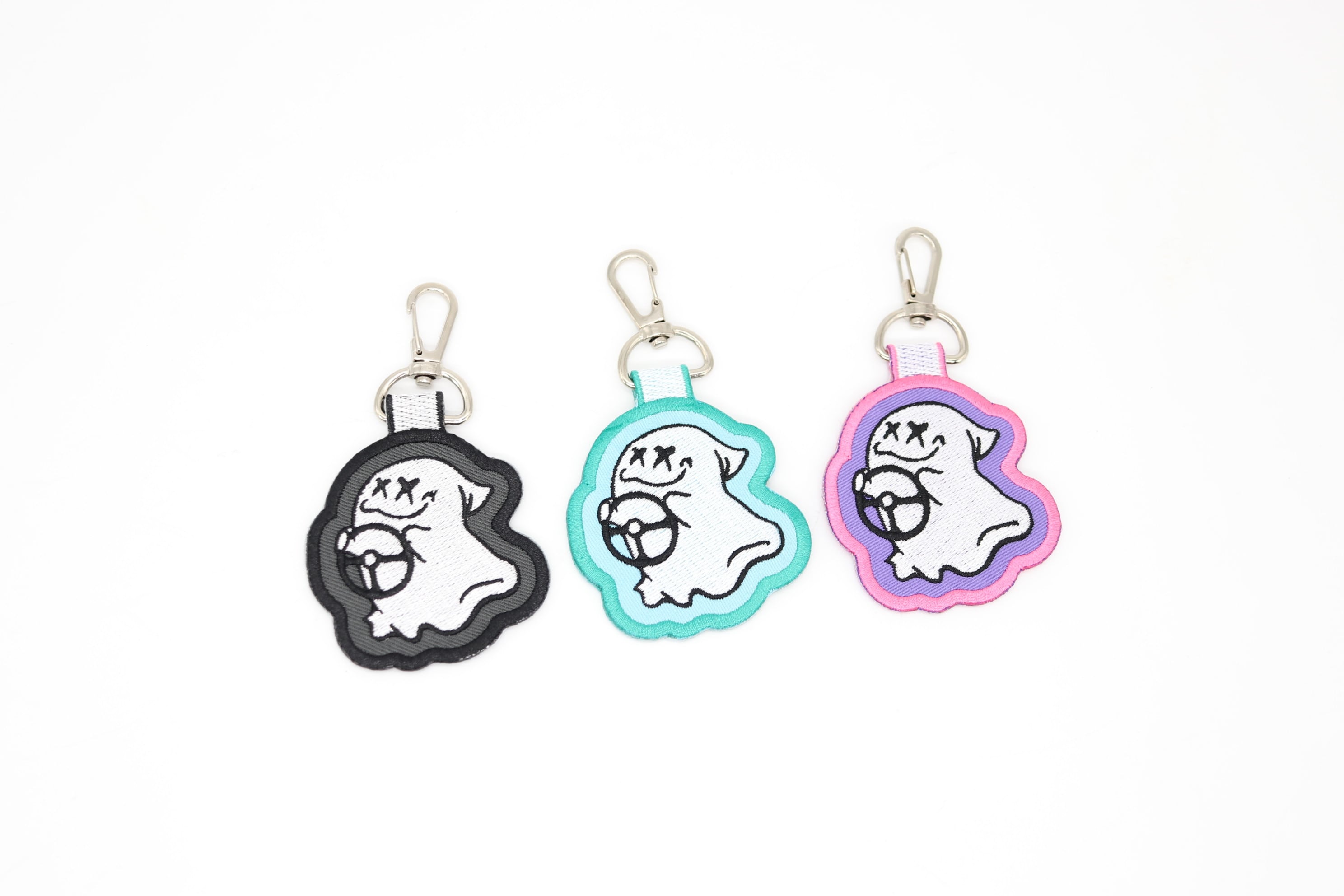 両面刺繍キーホルダー | GHOST EXPOD