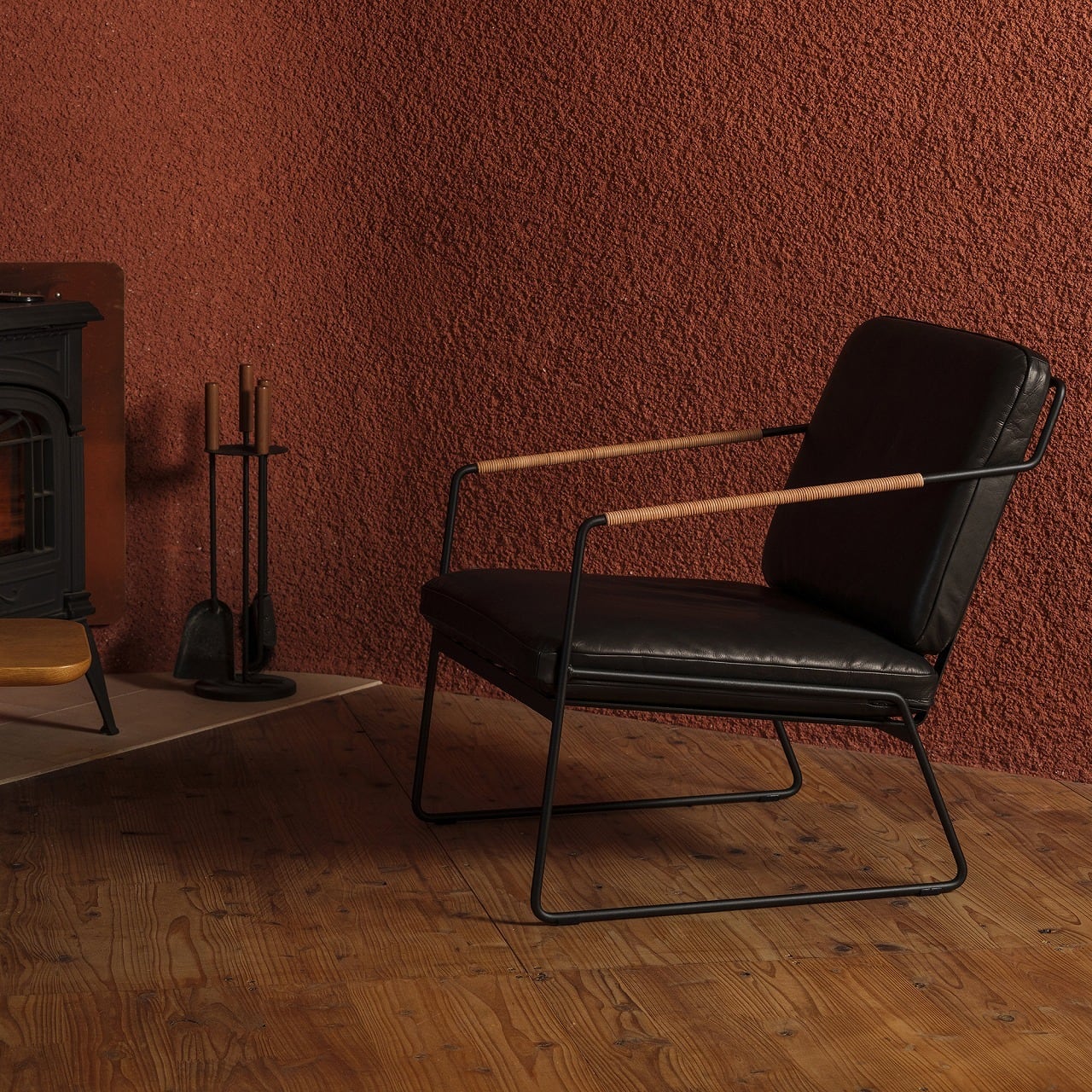 くつろぎのラウンジチェア【FEL2403 FB-B】feliceラウンジチェア 1人