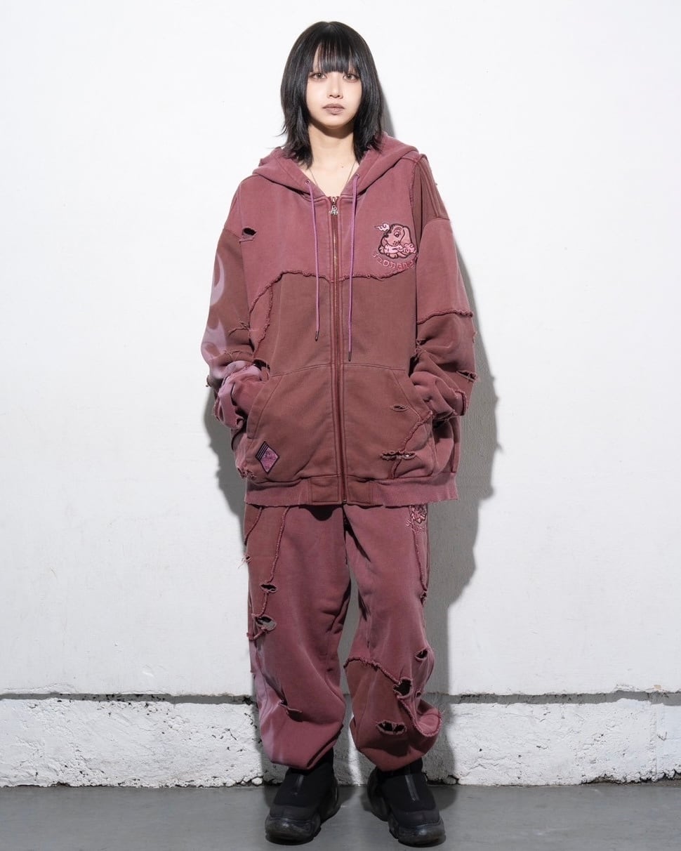 GALFY×チュウカタベタイ ParkerSETUP/赤 | チュウカタベタイ