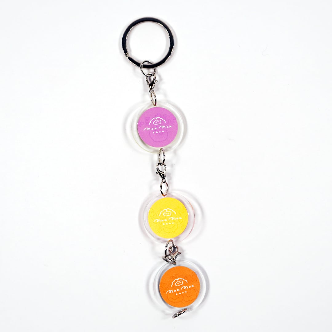 ☆3連つながるアクキー（MK-530) | もくもくちゃん公式オンラインショップ