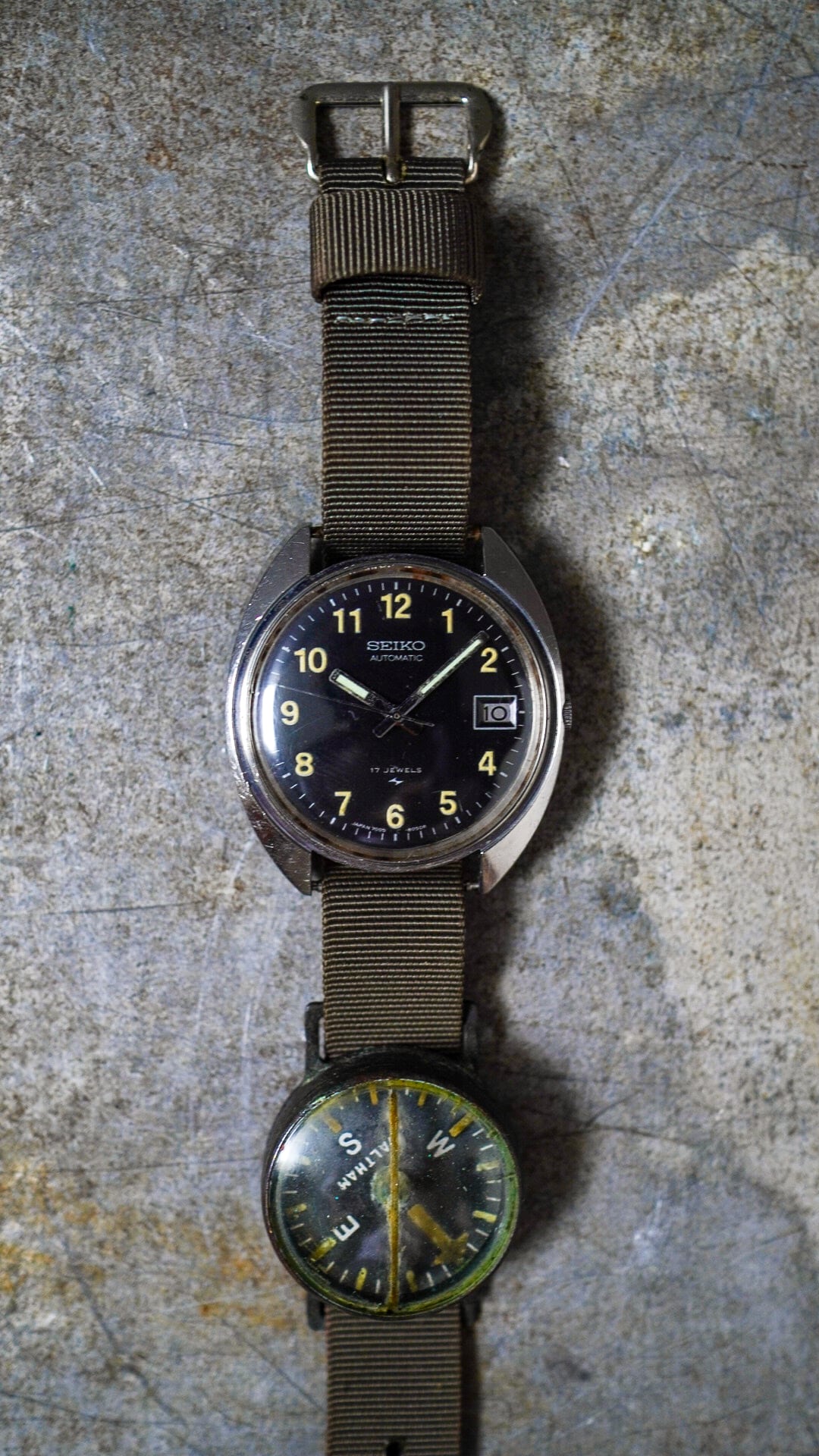 1960s】SEIKO セイコー 米軍(アメリカ軍) MACV-SOG 7005-8030《U.S.