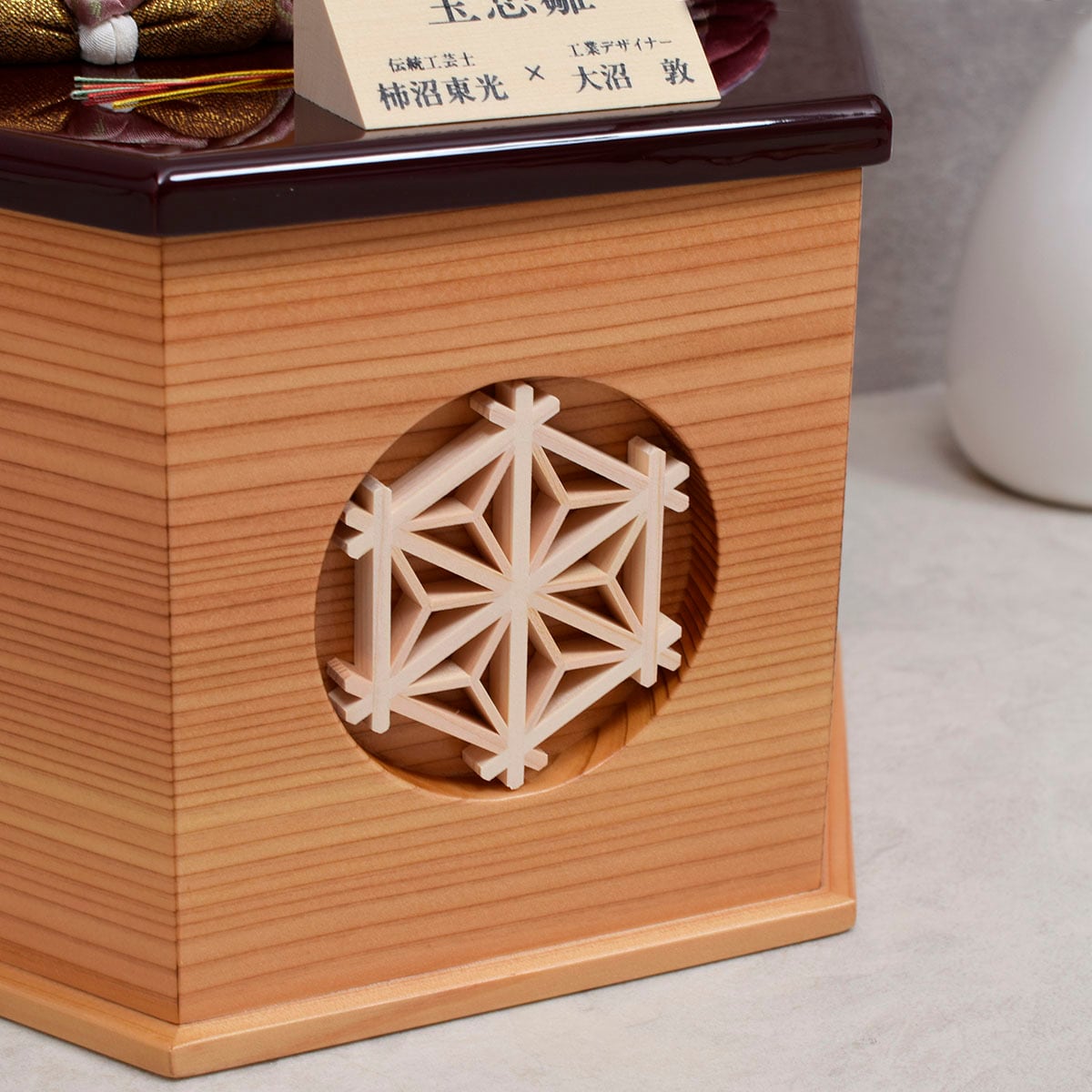 雛人形 木目込人形 親王飾り 貴雛PARIS【宝想雛】柿沼東光｜モダン