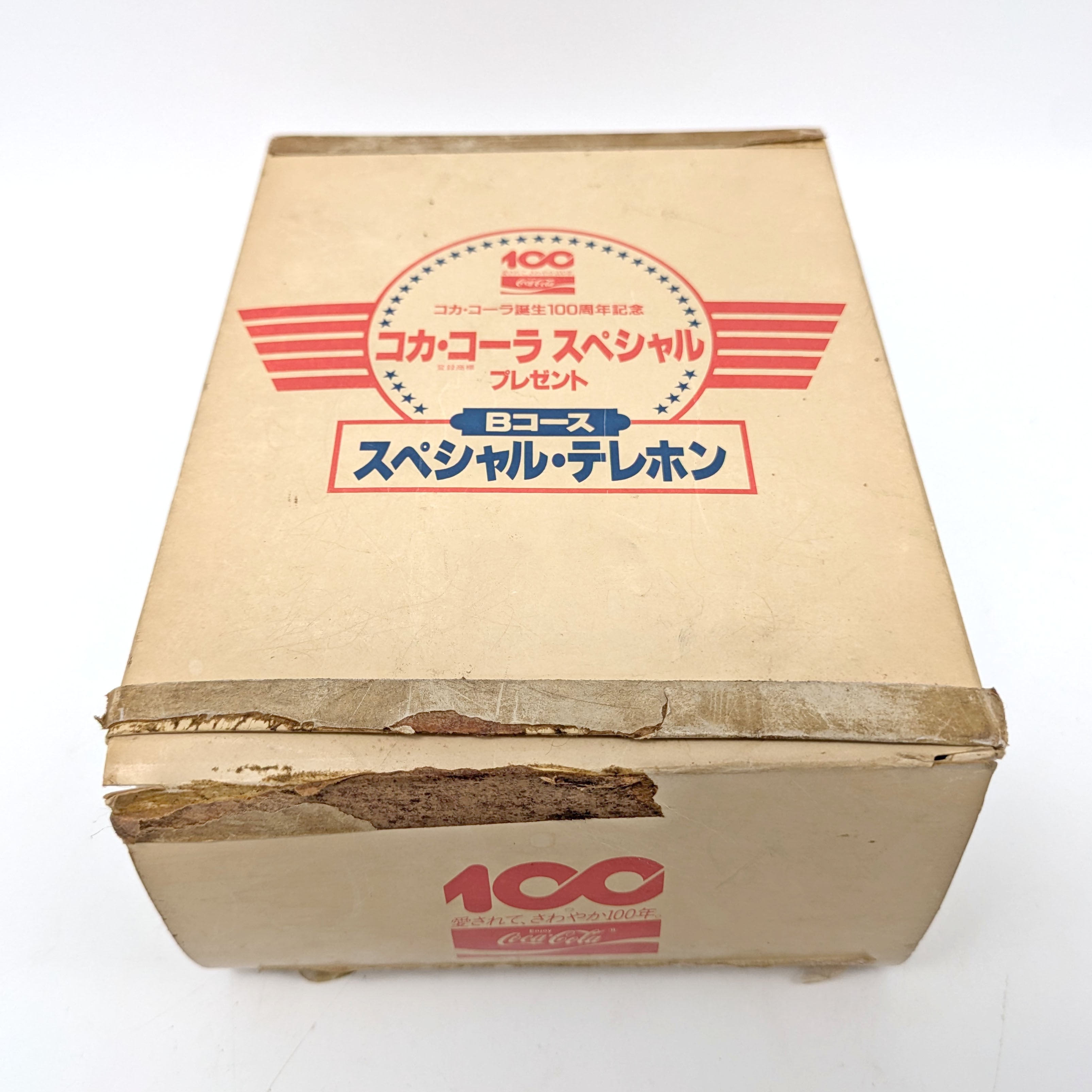 コカコーラ缶型スペシャルテレホン・コカコーラ誕生100周年記念・ST